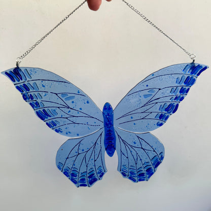 Blue Butterfly Suncatcher