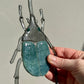Turquoise Beetle Suncatcher