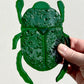 Green Beetle Suncatcher