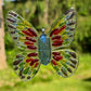 Transparent Rainbow Groovy Butterfly