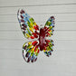 Transparent Rainbow Groovy Butterfly