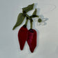 Hot Peppers Suncatcher