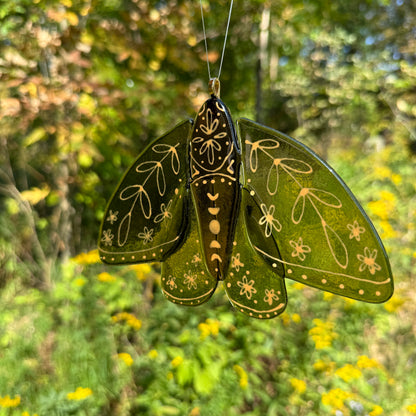 Moon Moth Suncatcher