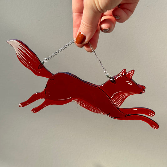 Fox Suncatcher