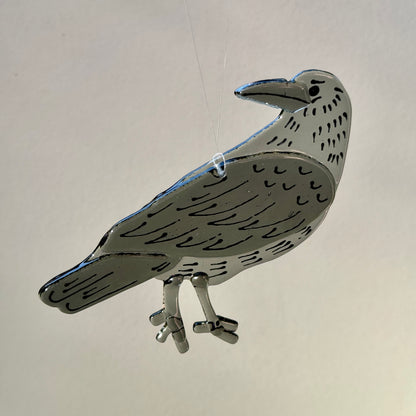 Crow Suncatcher