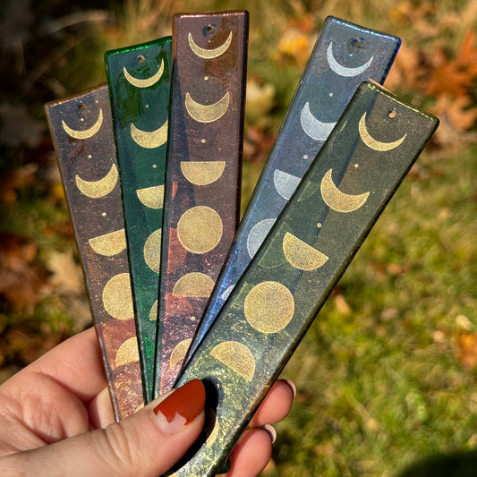 Moon Phase Metallic Suncatcher