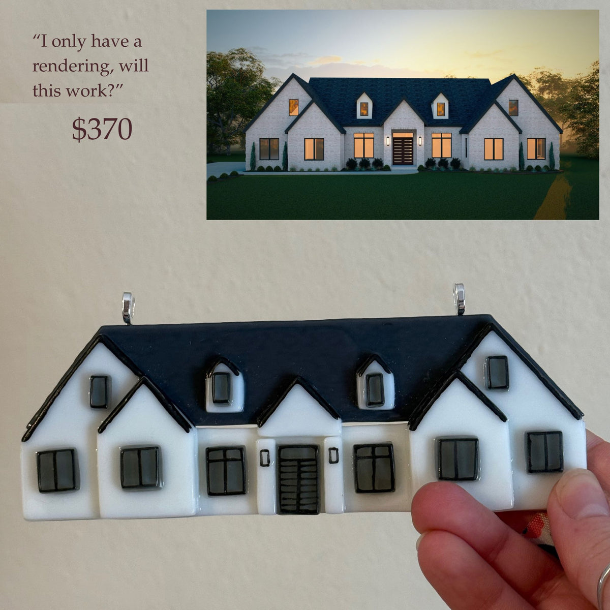 2026 Custom House Ornament - Design Deposit
