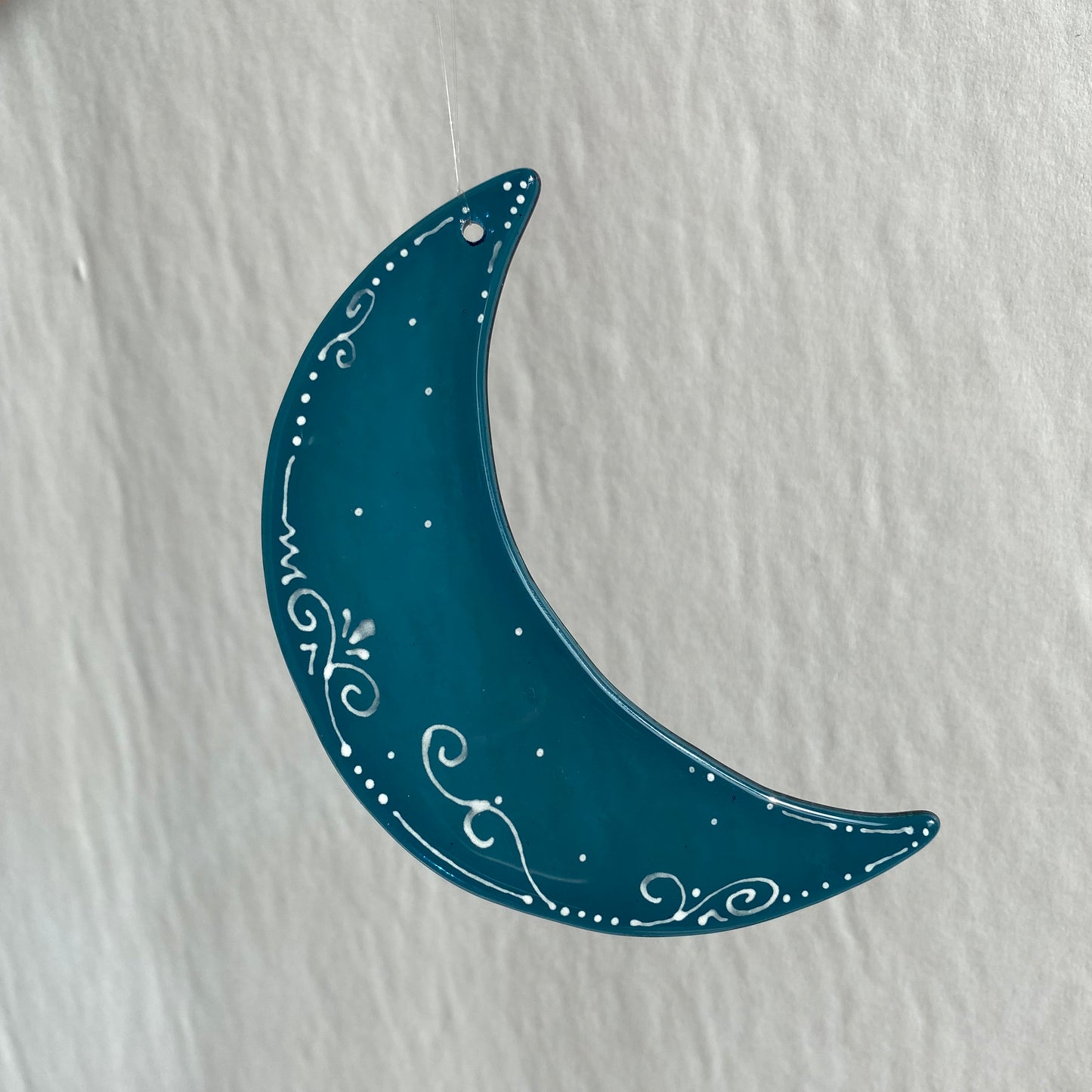 Swirly Moon Window Hanger