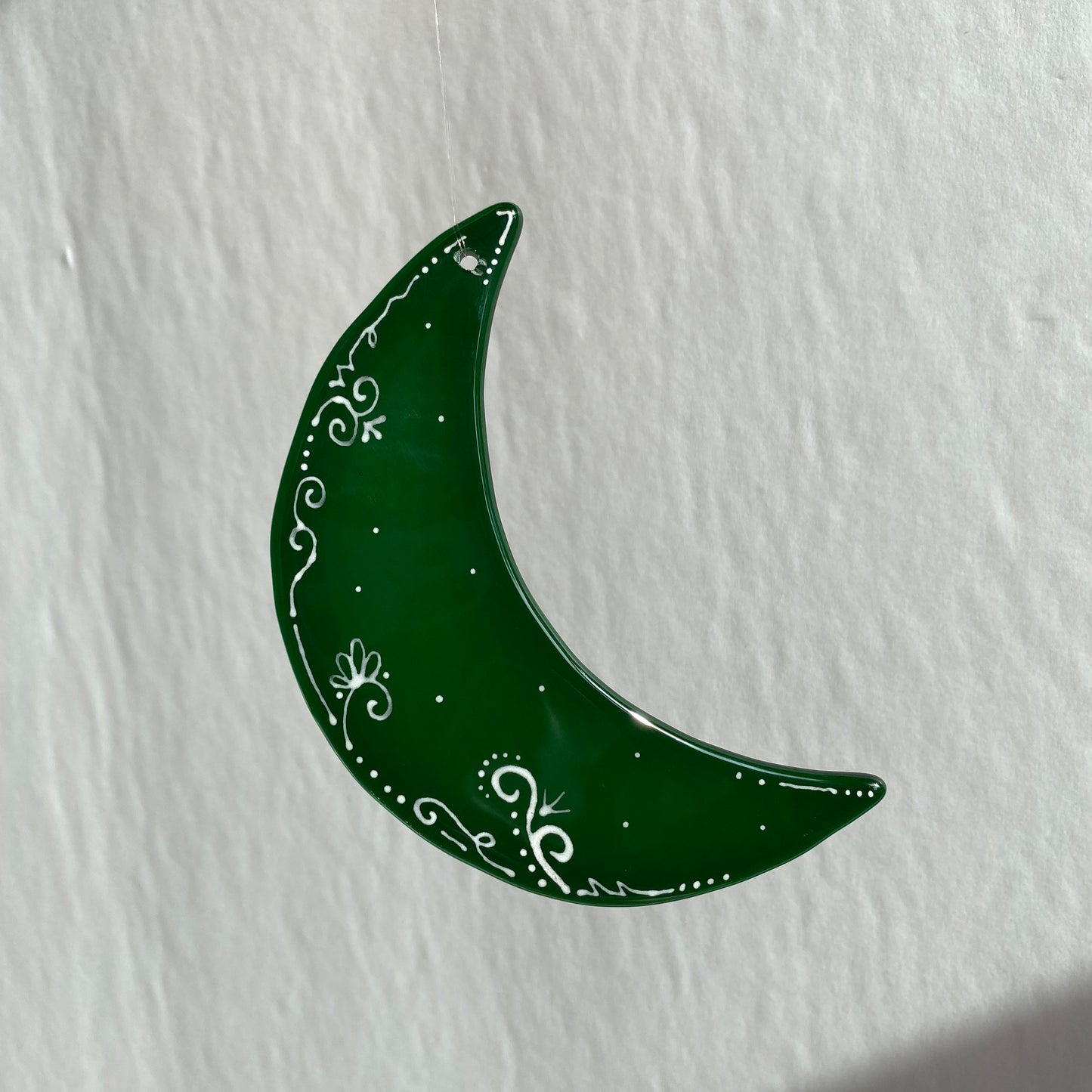 Swirly Moon Window Hanger