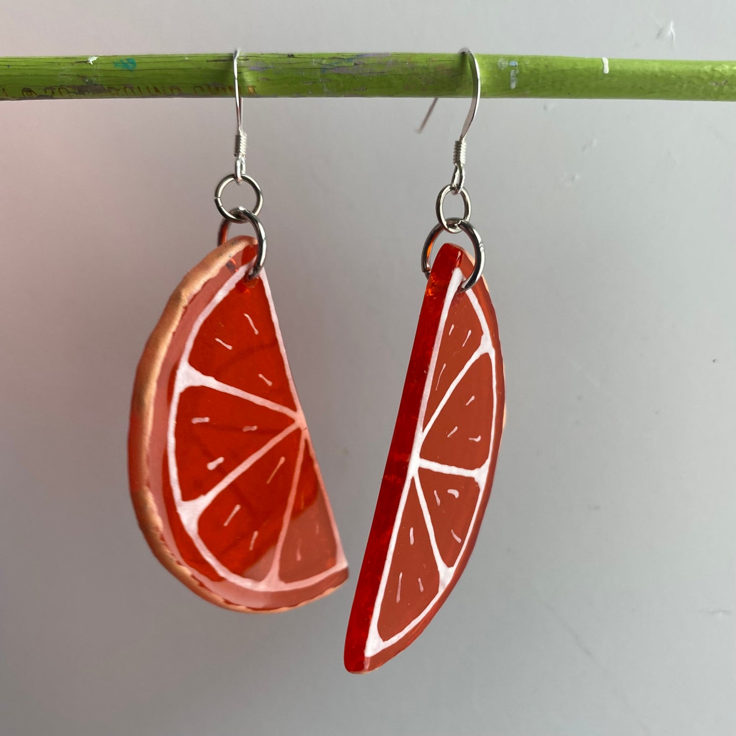 Citrus Slice Earrings