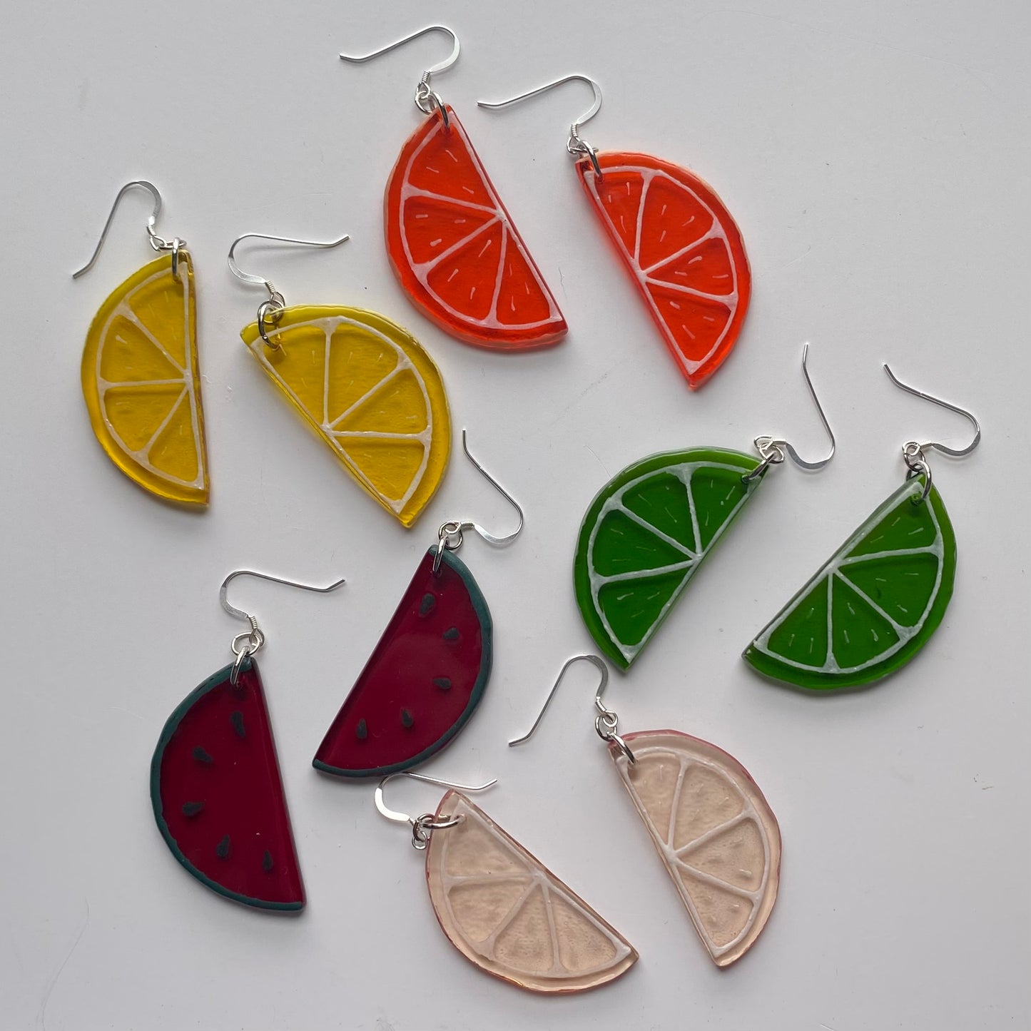 Citrus Slice Earrings