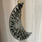 Crystal Moon Window Hanger